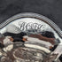 American Vintage Sterling Silver Tea Strainer with Wooden Handle